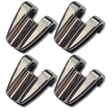 Imagem de Kit 4 Garra Afinação Bumbo Bateria Dch700 Metal Cromo Zowag