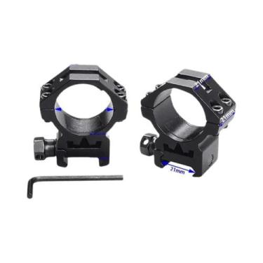 Imagem de Suporte De Anel Para Luneta 25.4/30mm Para Trilho De 21mm, Adaptador P