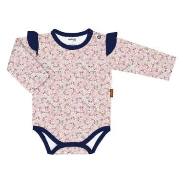 Imagem de Conjunto Body Manga Longa e Calça - 2 Peças - Batistela Baby, Flora, P