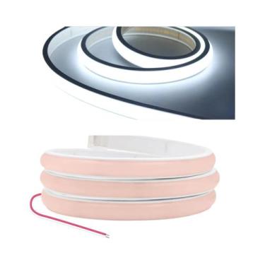 Imagem de Fita LED Flexível 12V 24V 320 LEDs/M COB Neon À Prova d'Água 3000K 400