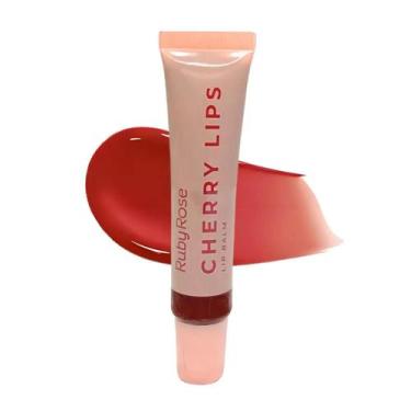 Imagem de Gloss lip balm labial ruby rose cherry lips cl20