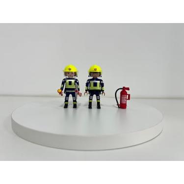 Imagem de Boneco Playmobil - Corpo de Bombeiro - Bonecos para Constelação Familiar