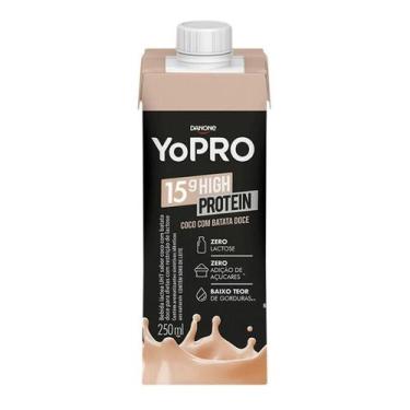 Imagem de Yopro Danone 15G High Protein Coco Com Batata Doce 250Ml, Coco com bat