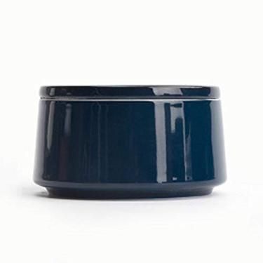 Imagem de pcagfaajmh Urna de cremação de cinzas urna funerária urna de cremação urna de cinzas selada em porcelana urna funerária de caixão adulto adequada para convidados de casa, cozinha aberta, uso