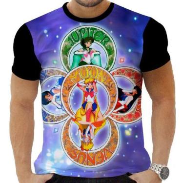 Imagem de Camiseta Camisa Personalizada Anime Clássico Mágico Sailor Moon 01 - Z