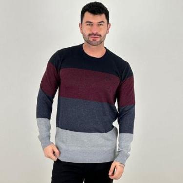 Imagem de Blusa de Lã Mormaii Listrada Masculina-Masculino