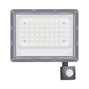 Imagem de Holofote LED Externo À Prova d'Água Com Sensor De Movimento PIR 50W 10