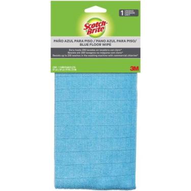 Imagem de Pano de Limpeza Chão Azul com 1 Blister - Scotch-Brite