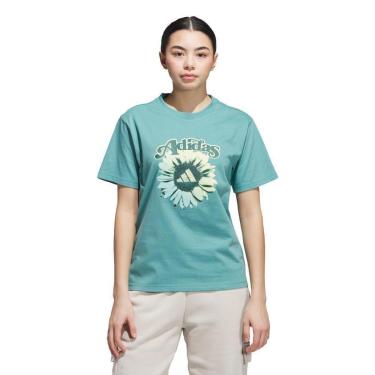 Imagem de Camiseta Adidas Estampada Floral Feminina-Feminino