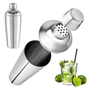 Imagem de Coqueteleira para Drinks Aço Inox 500 ml com Filtro Coador - Cortinox