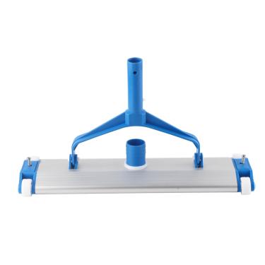 Imagem de Escova de aspirador de pó para piscina Escova de limpeza de piscina de liga de alumínio resistente de 18 polegadas com design de rolo macio Sucção forte para piscinas Parques