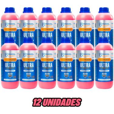 Imagem de 12 Ultra Clean Limpador Magil Concentrado - 1,5L
