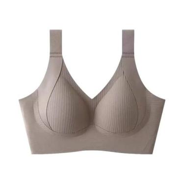 Imagem de Sutiã Confortável Ajustável Para Mulheres Com Seios Grandes, Sem Marca