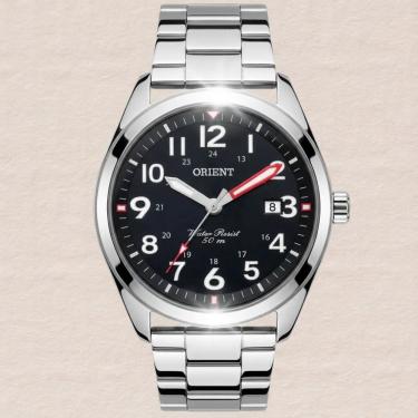 Imagem de Relógio Orient Masculino Analógico Prata MBSS1396 P2SX