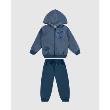 Imagem de Conjunto Moletom com Capuz Menino Malwee Ref. 0126279-Masculino