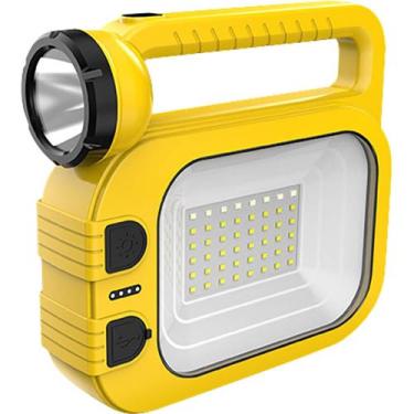 Imagem de Lanterna LED Recarregável, com Carregador Solar, 15060154 Taschibra