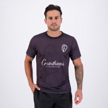 Imagem de Camisa Corinthians Guerreiro Preta - Surf Center, G