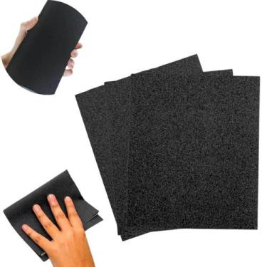 Imagem de Lixa Para Metais Ferro Grão 220 Adesivo Tigre