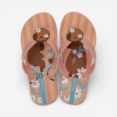 Imagem de Chinelo Ipanema Capivara Infantil Bege-Feminino