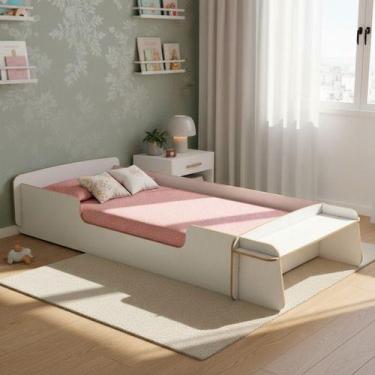 Imagem de Cama Infantil Montessoriana Confortável Para Quarto Criança Menino Men