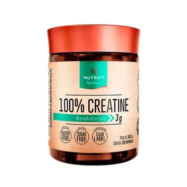Imagem de Creatine Monohidratada 100 Creatina Pura 120 cápsulas Nutrify