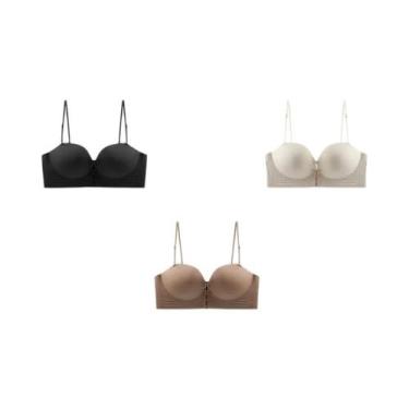 Imagem de Sutiã Ativo Invisível Sem Costura Para Mulheres Com Alças Removíveis L