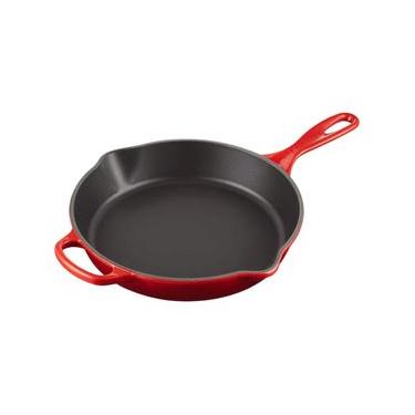 Imagem de SKILLET LE CREUSET SIGNATURE REDONDA FUNDA EM FERRO FUNDIDO 26CM VERMELHO 20187260600422