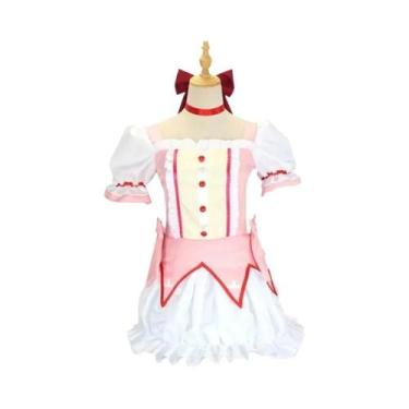 Imagem de Fantasia Completa Homura Akemi Madoka Magica Puella Magi Cosplay - Uni