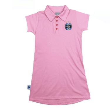 Imagem de Vestido Infantil Grêmio Rosa Amor Eterno Oficial