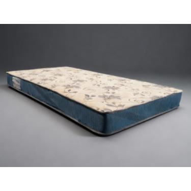 Imagem de Colchao Solteiro D33 Perola 0,88x1,88x0,17m Polar Azul e Bege