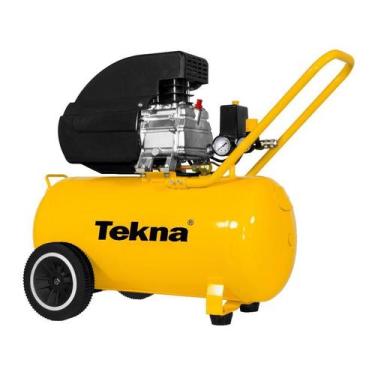Imagem de Compressor de Ar 2,5 HP 50L 8,5 Pés 8 bar CP8550 - TEKNA