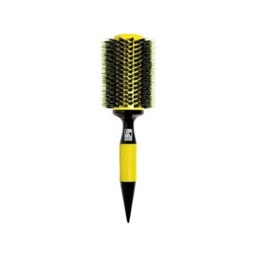 Imagem de Escova Profissional Thermal Ceramic Premium 75mm Marco Boni, Amarelo