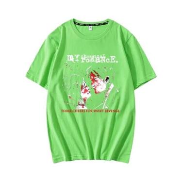 Imagem de Camisetas Para Casal Emo 100% Algodão My Chemical Romance Mcr Dead Sty