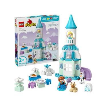 Imagem de Duplo Festa No Castelo Gelado Da Elza E Da Anna Lego 10455