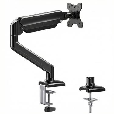 Imagem de Suporte Articulado para Monitor com Mola Interna, Ajuste de Altura, Rotação 360°, VESA 75x75/100x100, Até 9kg, 10" a 27"