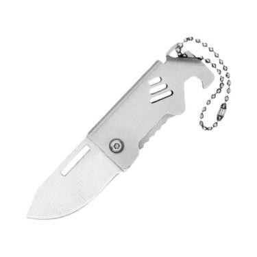 Imagem de Canivete Portátil Mini Dobrável Em Aço D2 Com Abridor De Garrafas, Fer