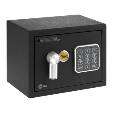 Imagem de Cofre eletrônico safe compact yale mini black