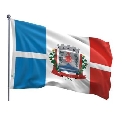 Imagem de Bandeira do Município de Ubá Dupla Face Estampada Tamanho 90x128cm - P