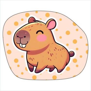 Imagem de Almofada Naninha Capivara Almofadinha infantil - Mamanu