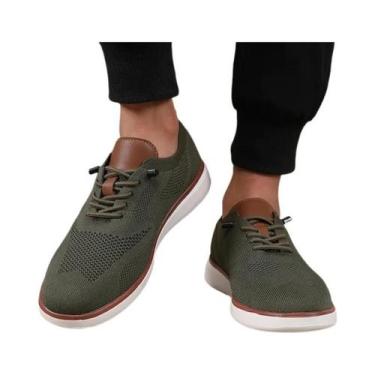 Imagem de Tênis Masculino De Malha Respirável, Estilo Esportivo, Moderno E Vangu