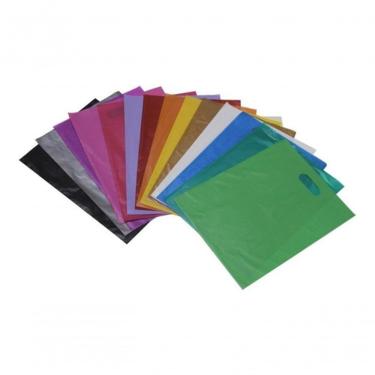 Imagem de Sacolas Plásticas Recicladas 45x60 Boca de Palhaço 1KG para Embalagens Diversas com 1KG Higipack