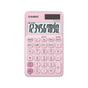 Imagem de Calculadora De Bolso 10 Digitos Rosa - Sl-310uc-pk
