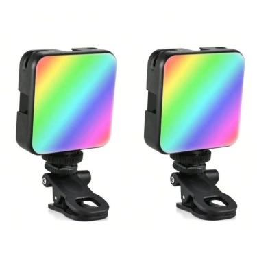 Imagem de Luz Portátil LED OEM para Câmera de Celular com Painel de Preenchimento 2700K-5600K Kit...