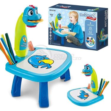 Imagem de Projetor para Desenho Infantil Mesa de Desenhos Interativos Infantil Galinha Azul com P...
