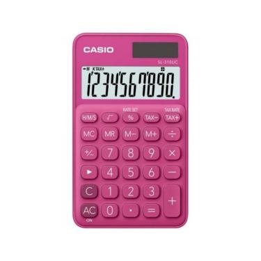 Imagem de Calculadora De Bolso Casio Sl-310uc 10 Dígitos Rosa