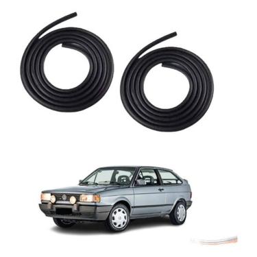 Imagem de Borracha de Porta Dianteira F103 para Volkswagen Gol Parati Saveiro G1 1988 a 1996 2 Po...
