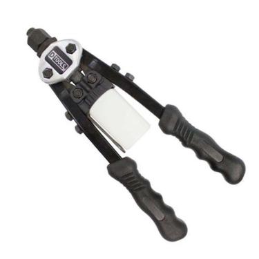 Imagem de Rebitador Manual 13'' Alavanca para Rebites 2.4 3.2 4.0 4.8 Uso Intensivo Leve Prata Dtools