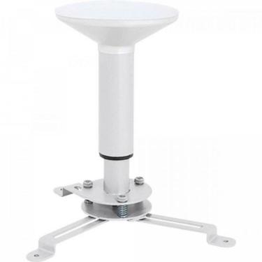 Imagem de Suporte para Projetor Multivisão 180-300mm com Regulagem de Altura 18-30cm para Instalação no Teto