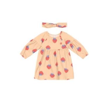 Imagem de Vestido bebê menina em cotton Brandili Baby-Unissex