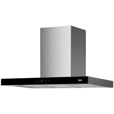 Imagem de Coifa franke linea touch parede 90cm 127v 16700, Prata e Preto, 110V